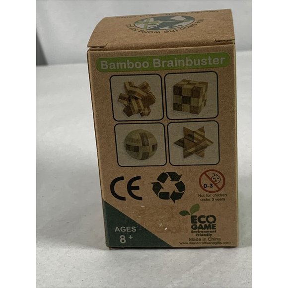 Eco Game Bamboo Brainbuster 3D New!  mini puzzle  2star difficulty level: clever - Picture 5 of 7